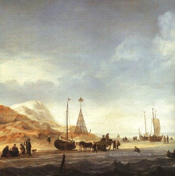  seestück - Strand Meeres Willem van de Velde dJ Stiefel Seestück
